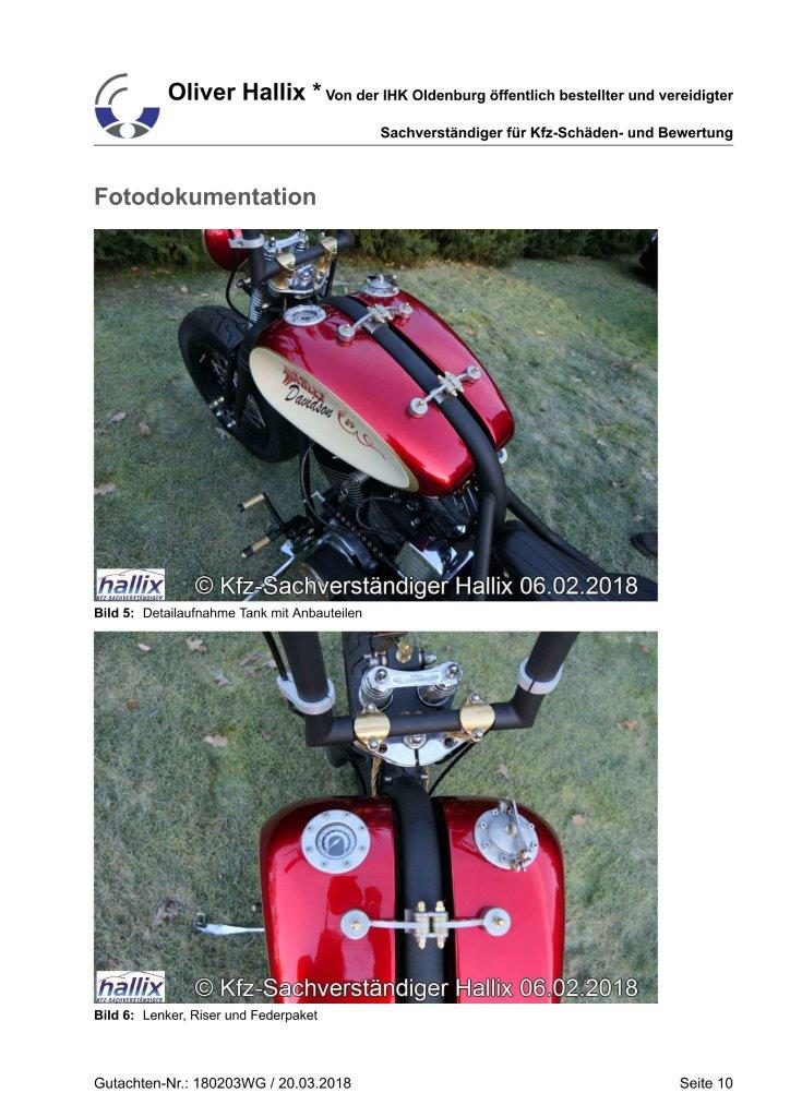 Harley Davidson Wertgutachten Teil 10
