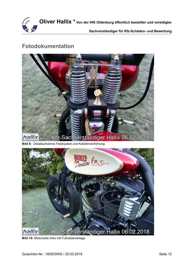 Harley Davidson Wertgutachten Teil 12