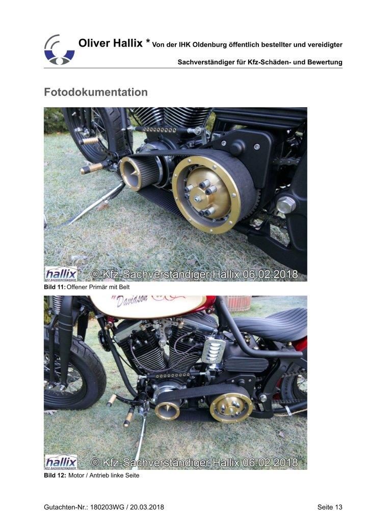 Harley Davidson Wertgutachten Teil 13