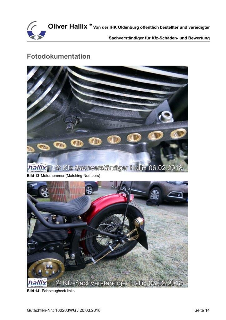 Harley Davidson Wertgutachten Teil 14
