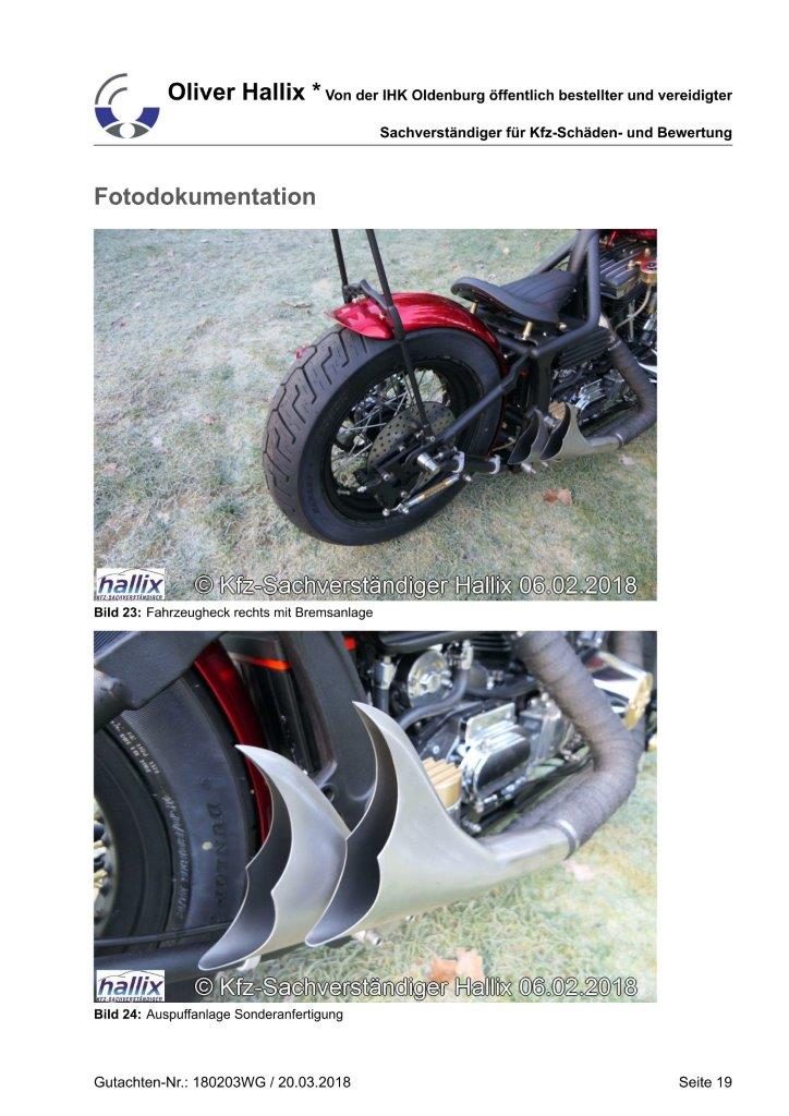 Harley Davidson Wertgutachten Teil 19