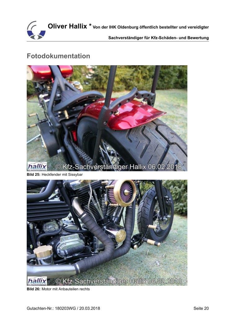 Harley Davidson Wertgutachten Teil 20