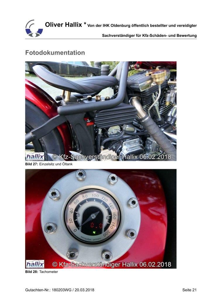 Harley Davidson Wertgutachten Teil 21