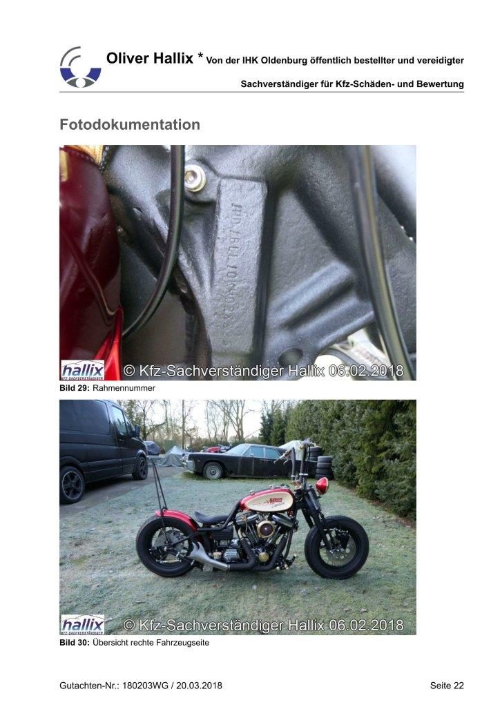 Harley Davidson Wertgutachten Teil 22