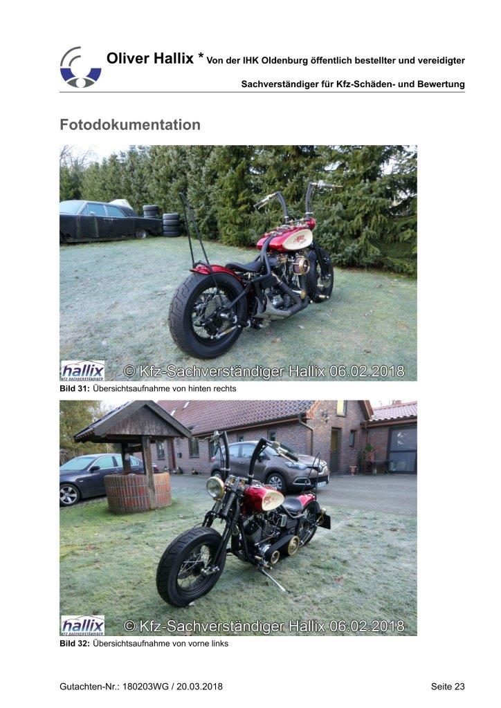 Harley Davidson Wertgutachten Teil 23