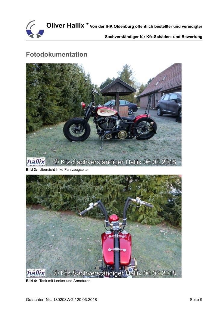 Harley Davidson Wertgutachten Teil 9
