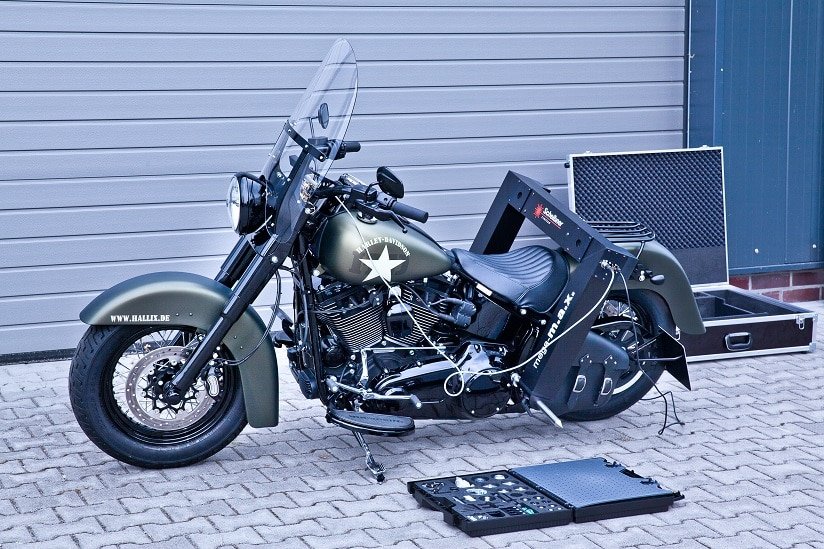 Mega Max Harley Vermessung